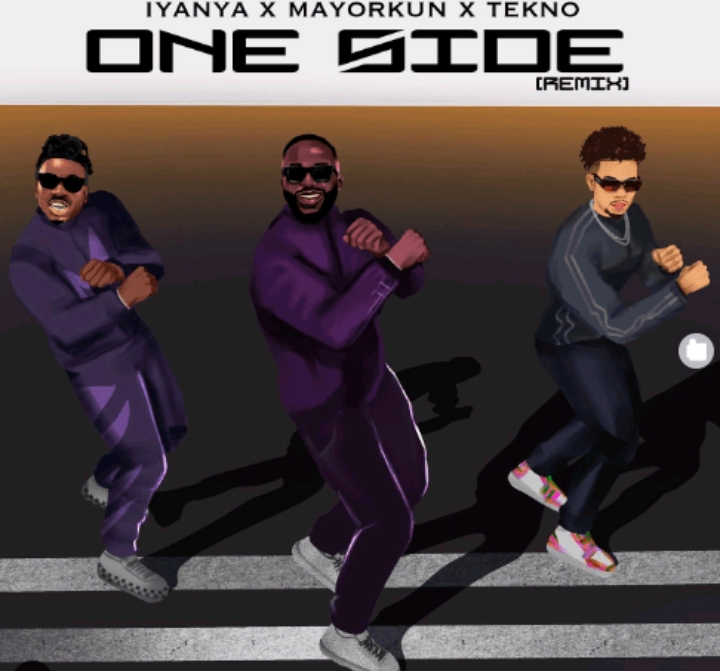 One Side (Remix) by Iyanya Ft Mayorkun & Tekno mp3 download